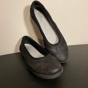 Clarks Women's Dark Gray Loafers